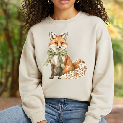 Boho Fall Fox Sweatshirt