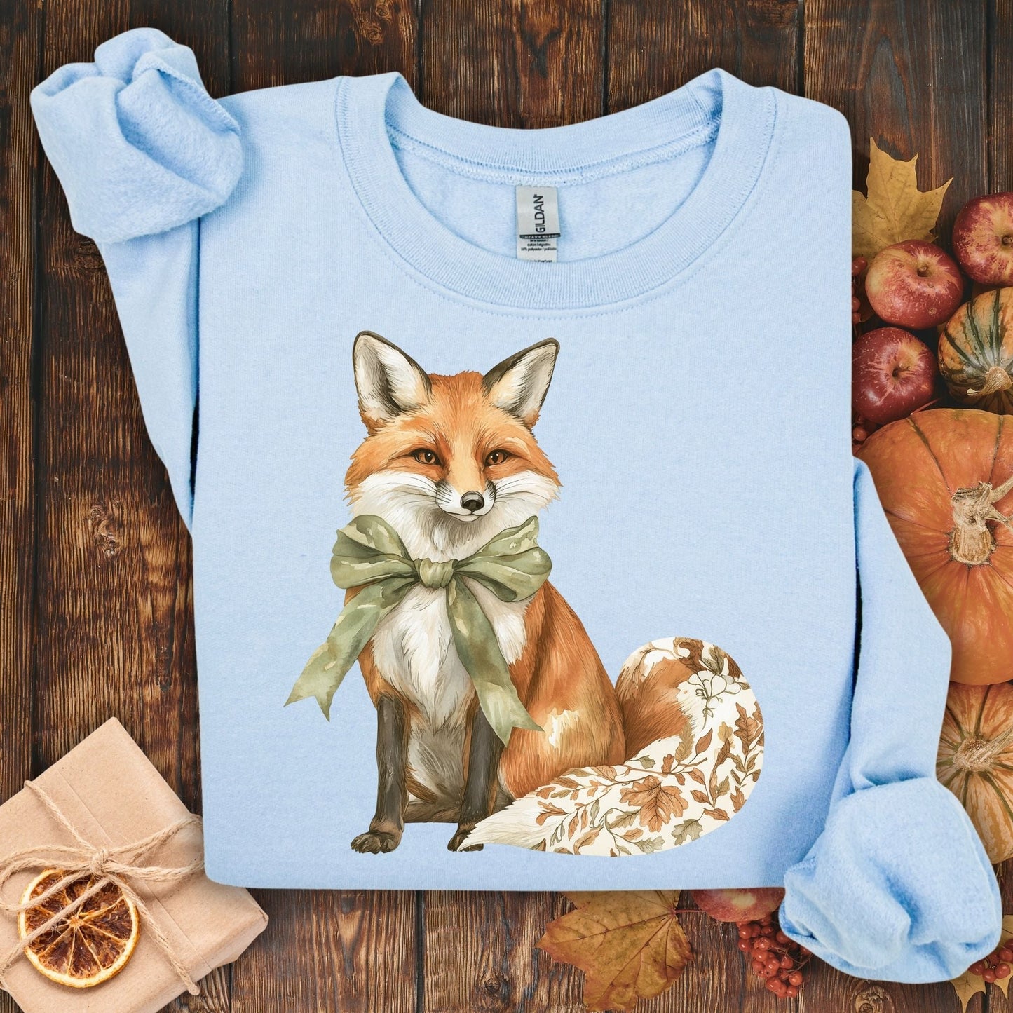 Boho Fall Fox Sweatshirt