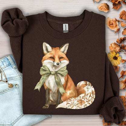 Boho Fall Fox Sweatshirt