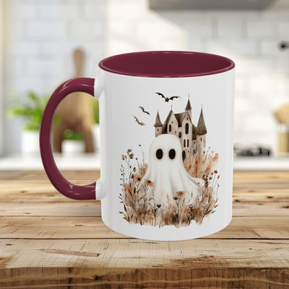 Boho Ghost & Haunted House Mug (11/15oz)