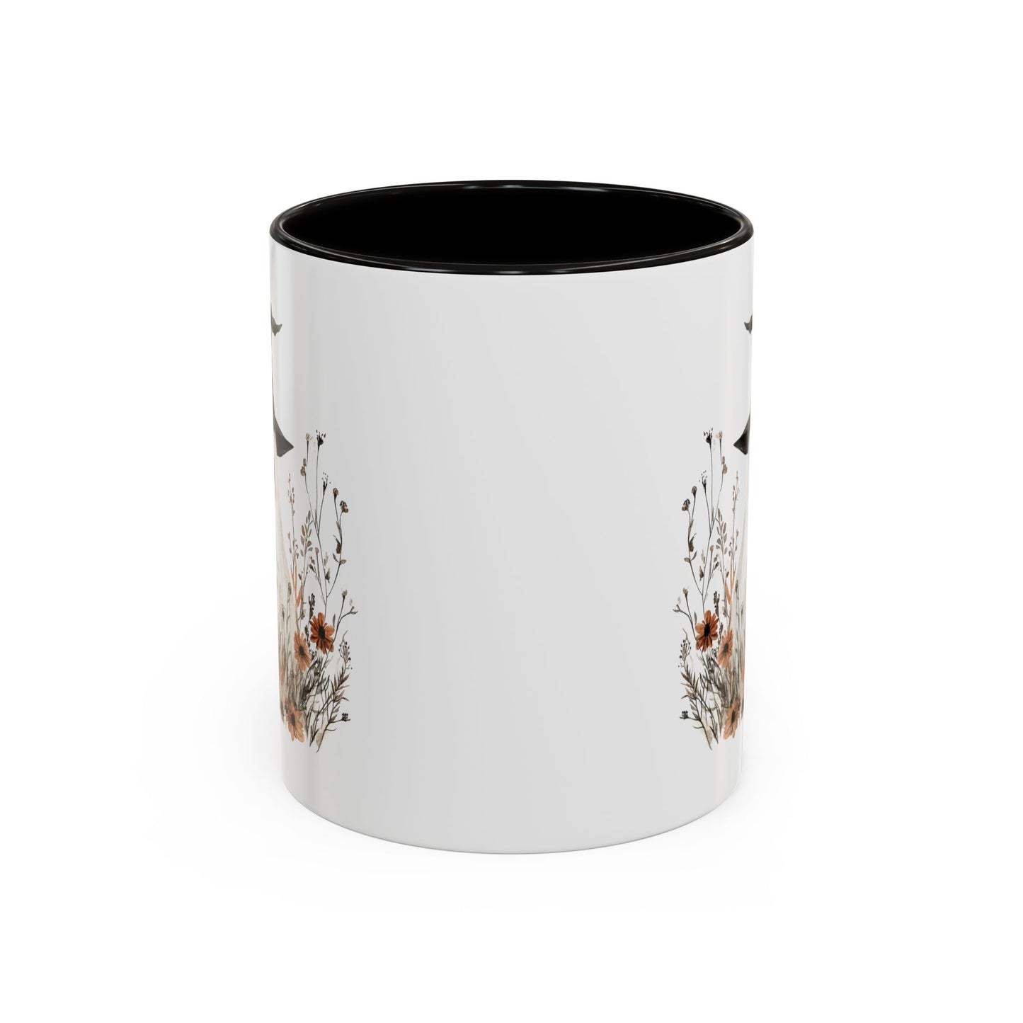 Boho Ghost Witch with Wildflowers Mug (11/15oz)