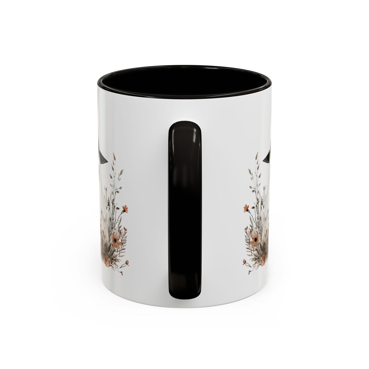 Boho Ghost Witch with Wildflowers Mug (11/15oz)