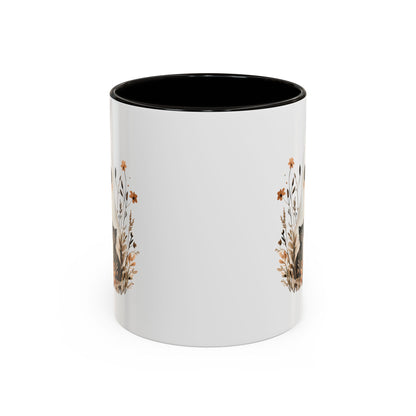 Boho Ghost and Black Cat Mug (11/15oz)