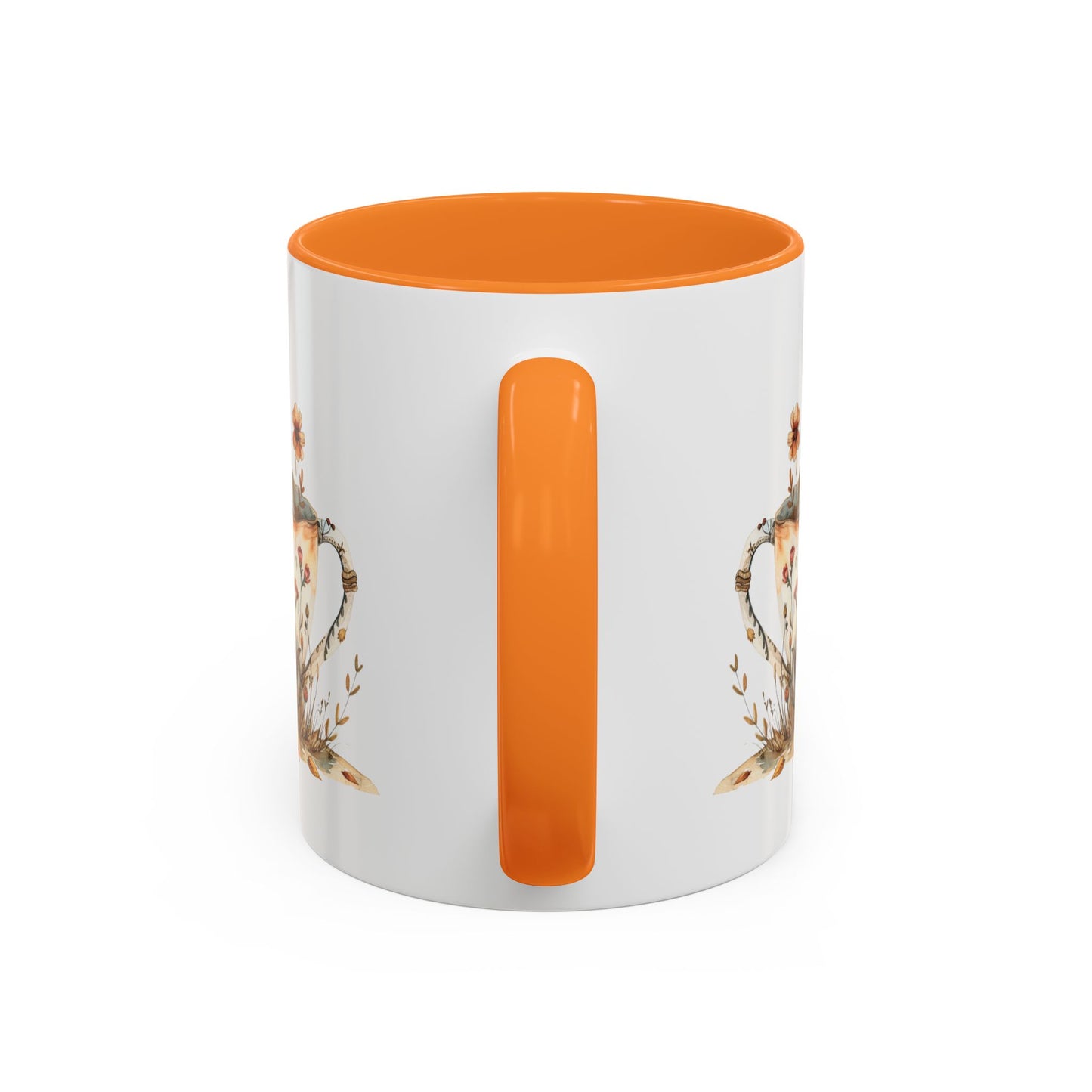 Boho Ghost in a Floral Teacup Mug (11/15oz)