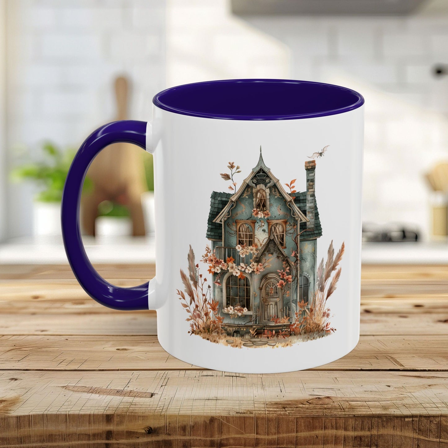 Boho Haunted Victorian House Mug (11/15oz)