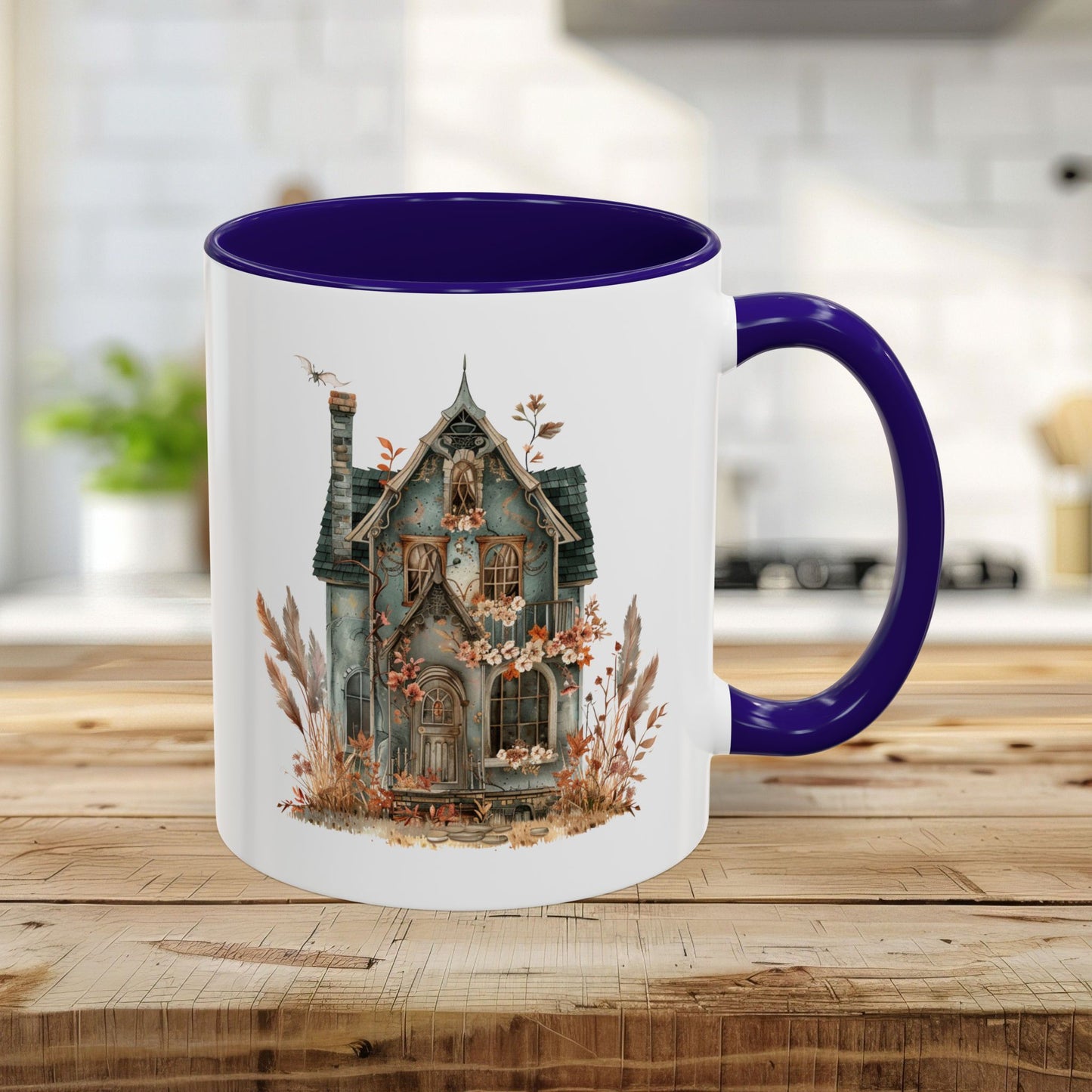 Boho Haunted Victorian House Mug (11/15oz)
