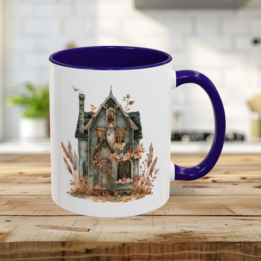 Boho Haunted Victorian House Mug (11/15oz)