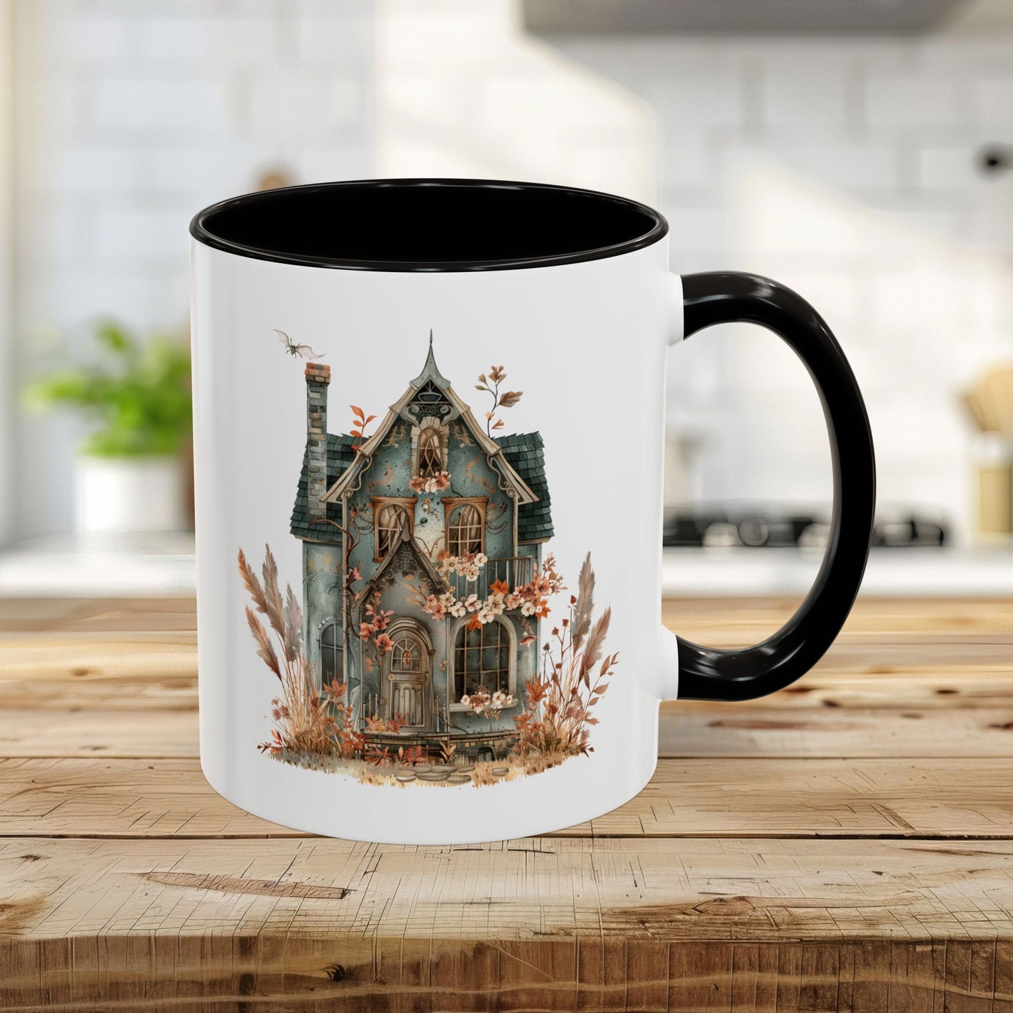Boho Haunted Victorian House Mug (11/15oz)