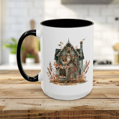 Boho Haunted Victorian House Mug (11/15oz)