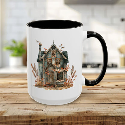 Boho Haunted Victorian House Mug (11/15oz)