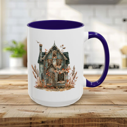Boho Haunted Victorian House Mug (11/15oz)