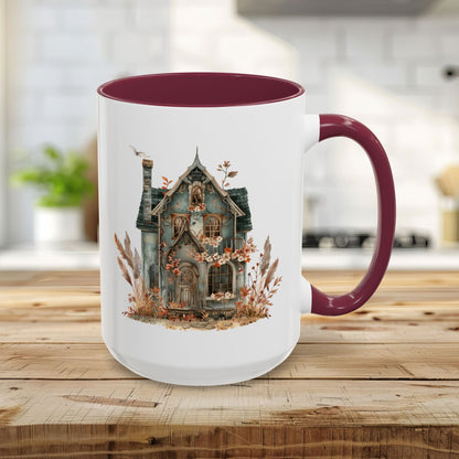 Boho Haunted Victorian House Mug (11/15oz)