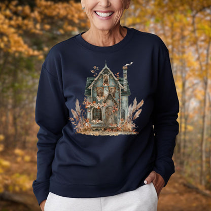 Boho Haunted Victorian House Sweatshirt