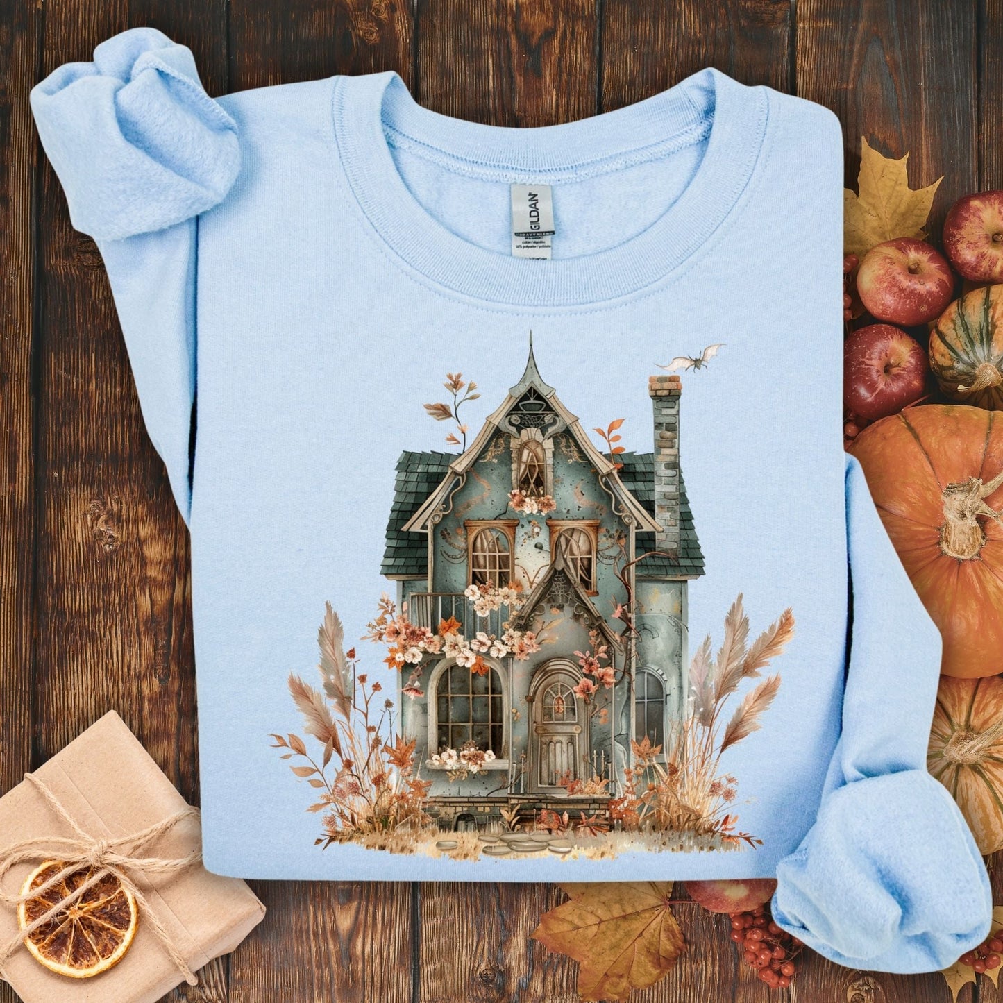 Boho Haunted Victorian House Sweatshirt