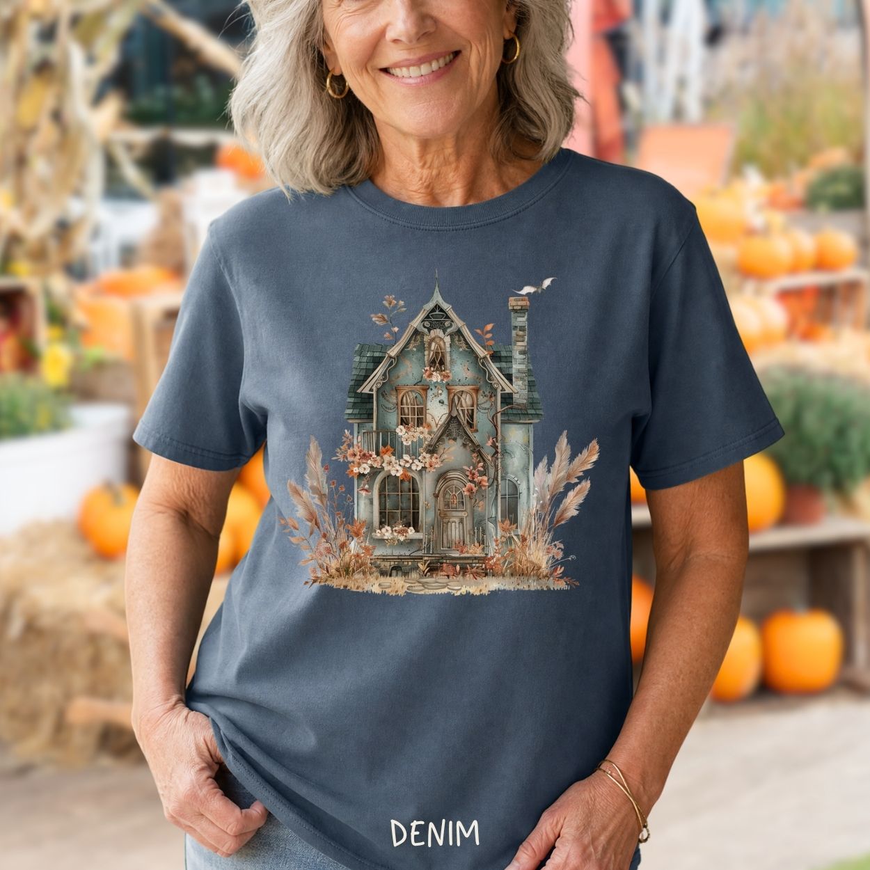 Boho Haunted Victorian House T-Shirt