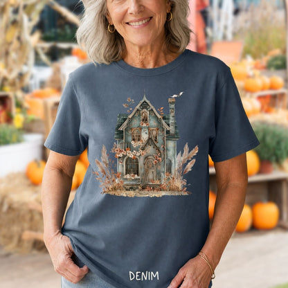 Boho Haunted Victorian House T-Shirt