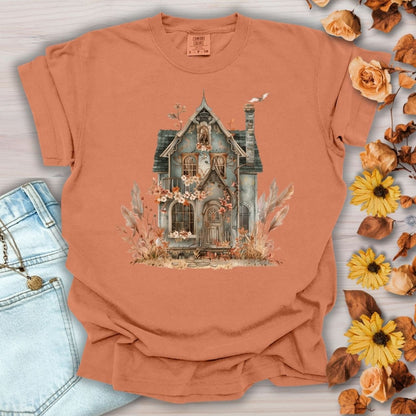 Boho Haunted Victorian House T-Shirt