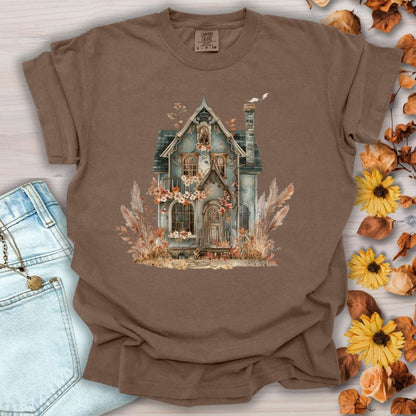 Boho Haunted Victorian House T-Shirt