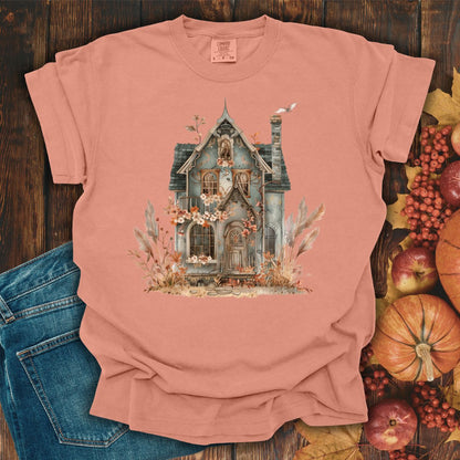 Boho Haunted Victorian House T-Shirt