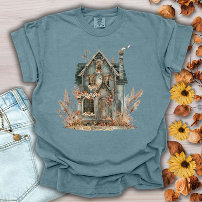 Boho Haunted Victorian House T-Shirt