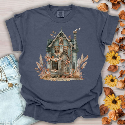 Boho Haunted Victorian House T-Shirt