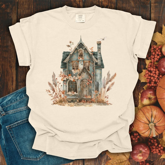 Boho Haunted Victorian House T-Shirt