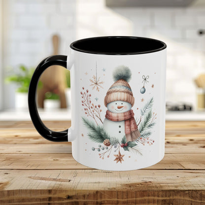 Boho Nordic Snowman 11 & 15 oz. Mug