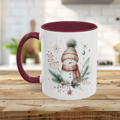 Boho Nordic Snowman 11 & 15 oz. Mug