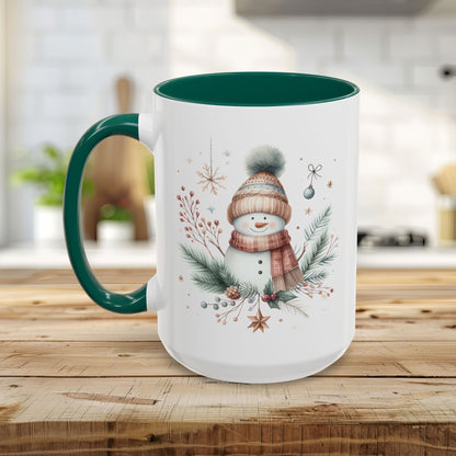 Boho Nordic Snowman 11 & 15 oz. Mug