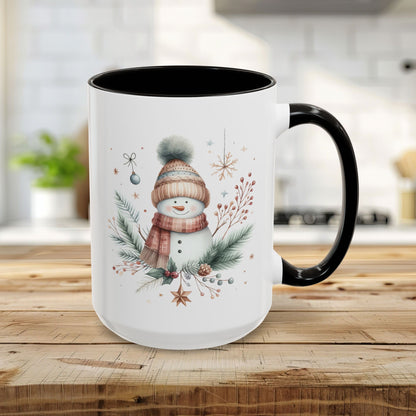 Boho Nordic Snowman 11 & 15 oz. Mug