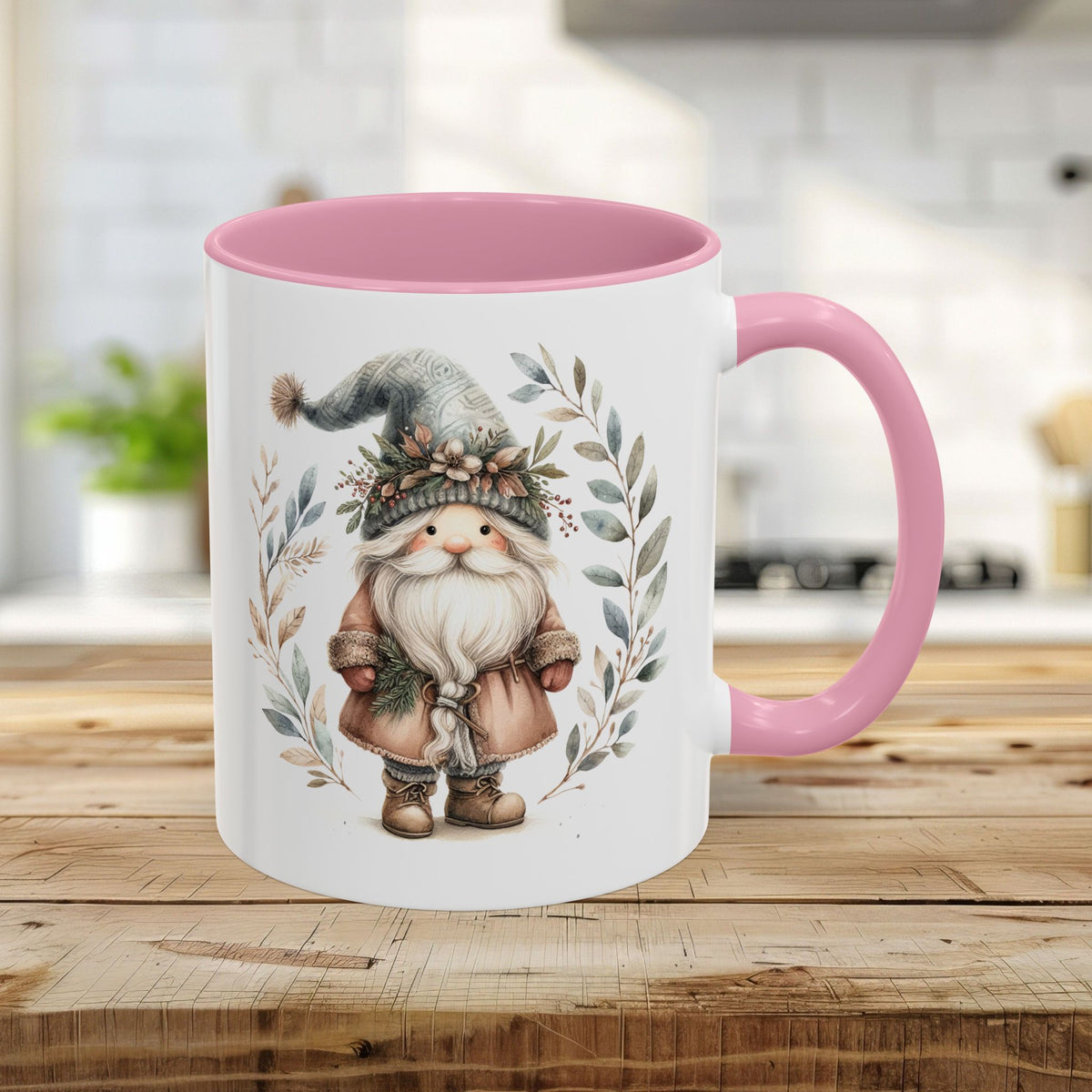 Boho Nordic St. Nick Gnome Mug (11/15oz)