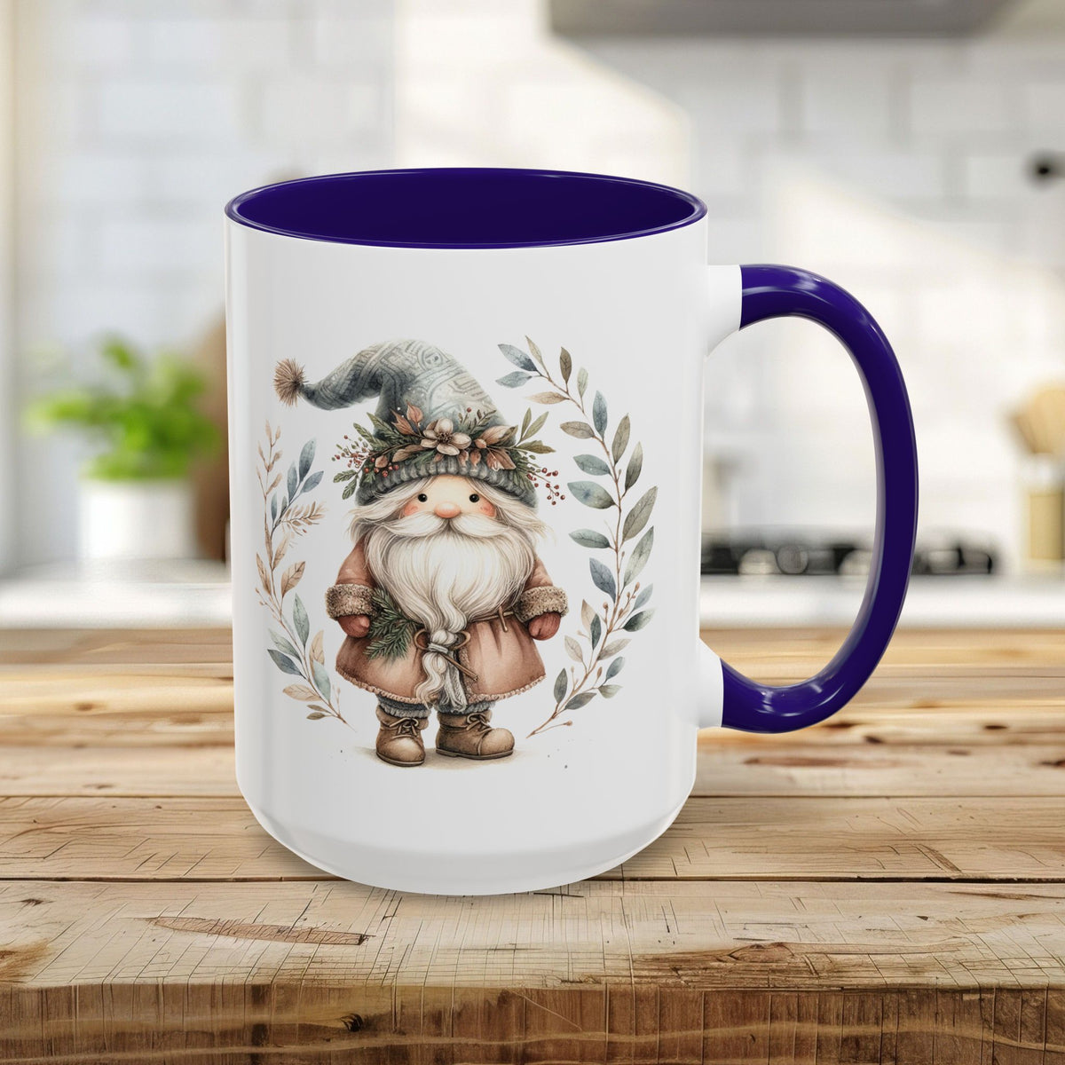 Boho Nordic St. Nick Gnome Mug (11/15oz)