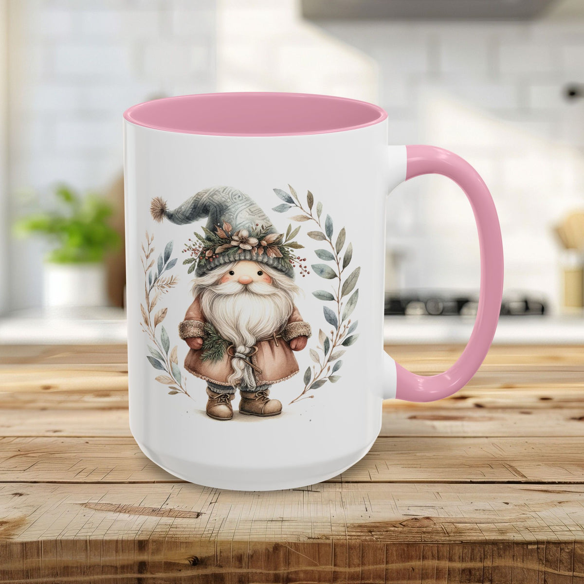 Boho Nordic St. Nick Gnome Mug (11/15oz)