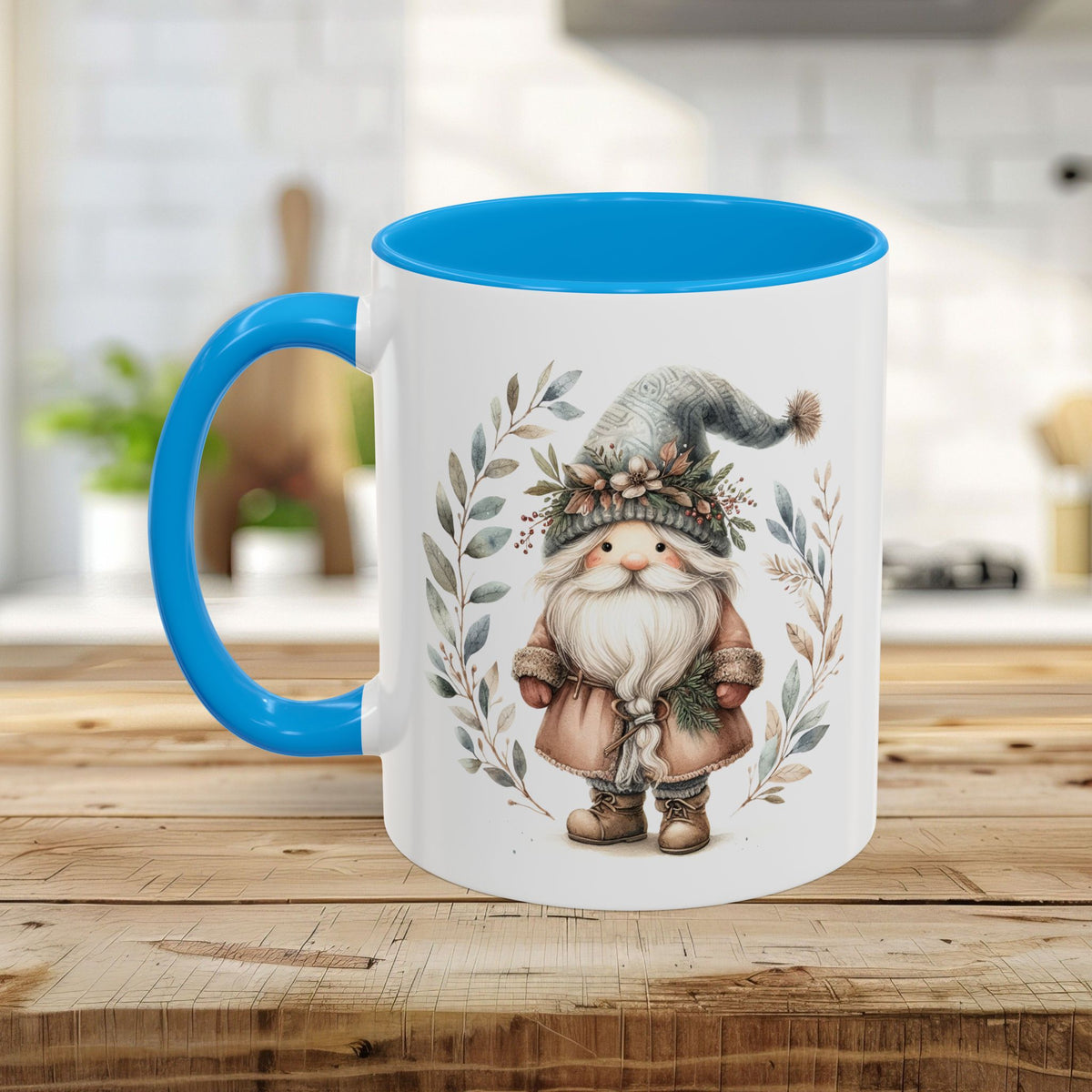 Boho Nordic St. Nick Gnome Mug (11/15oz)