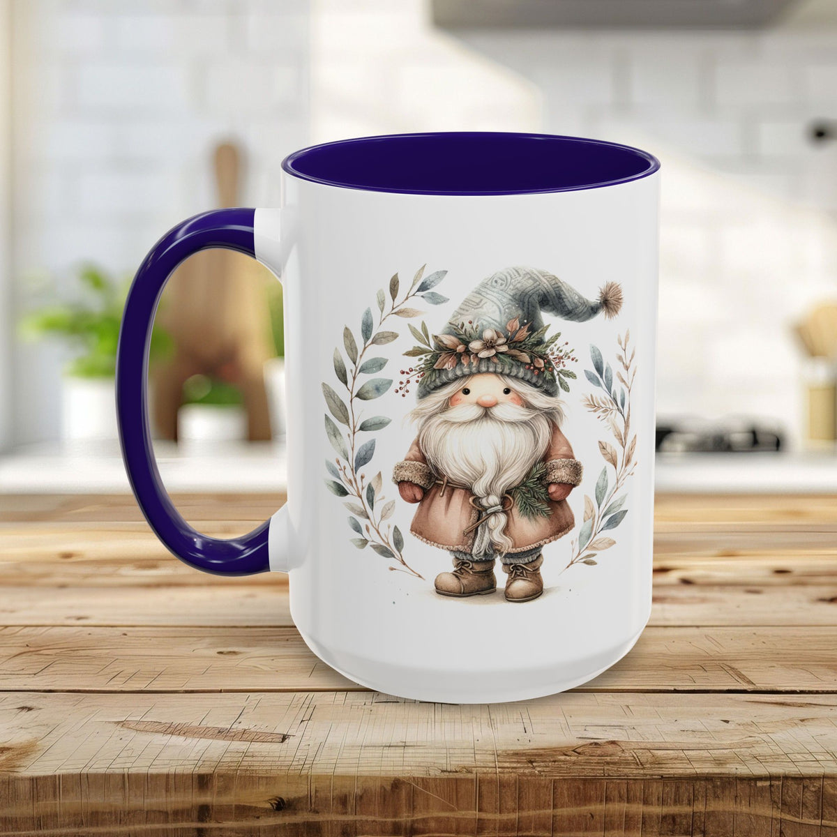 Boho Nordic St. Nick Gnome Mug (11/15oz)