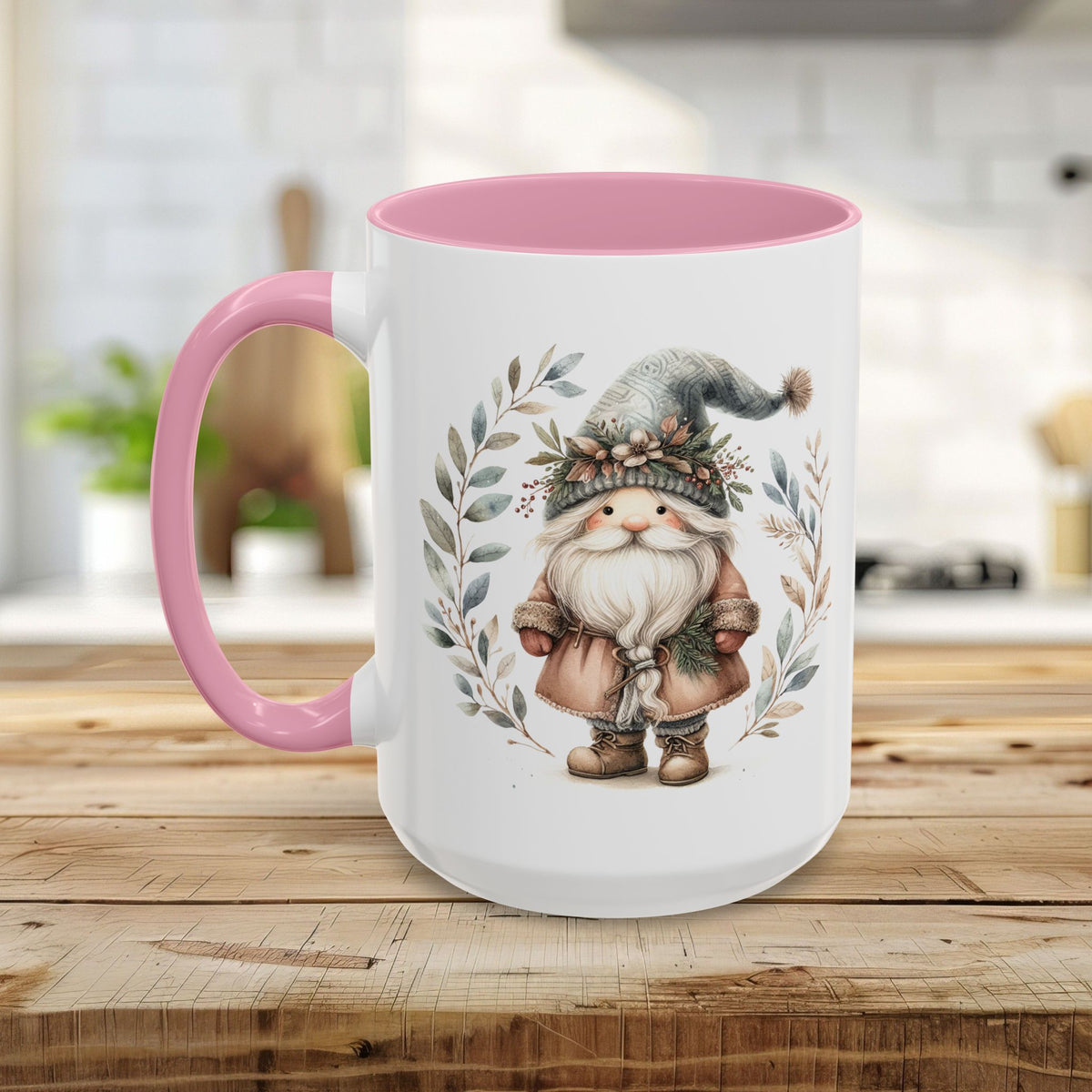 Boho Nordic St. Nick Gnome Mug (11/15oz)