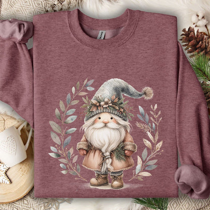 Boho Nordic St. Nick Gnome Sweatshirt