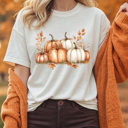 Boho Pumpkin Patch T-Shirt