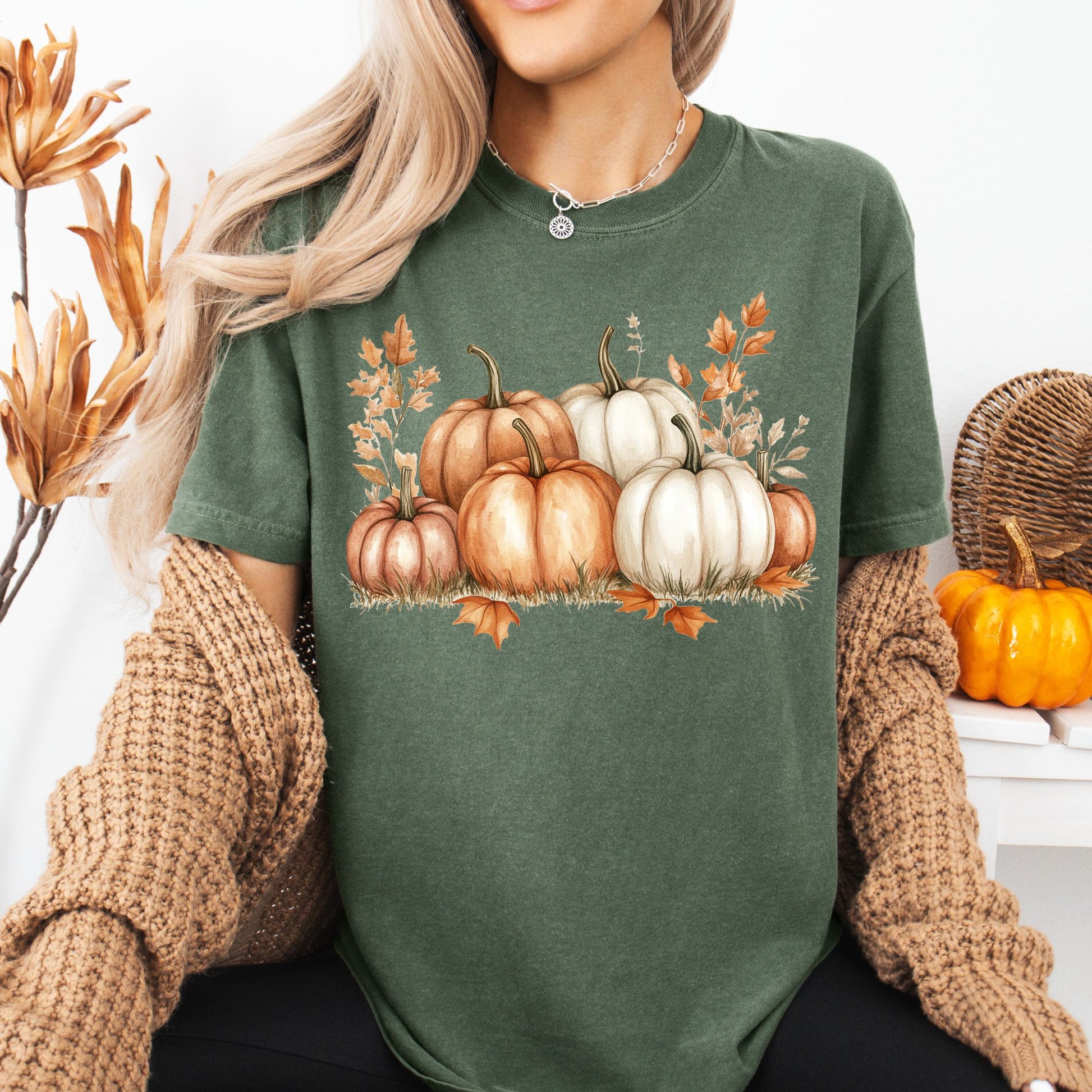 Boho Pumpkin Patch T-Shirt