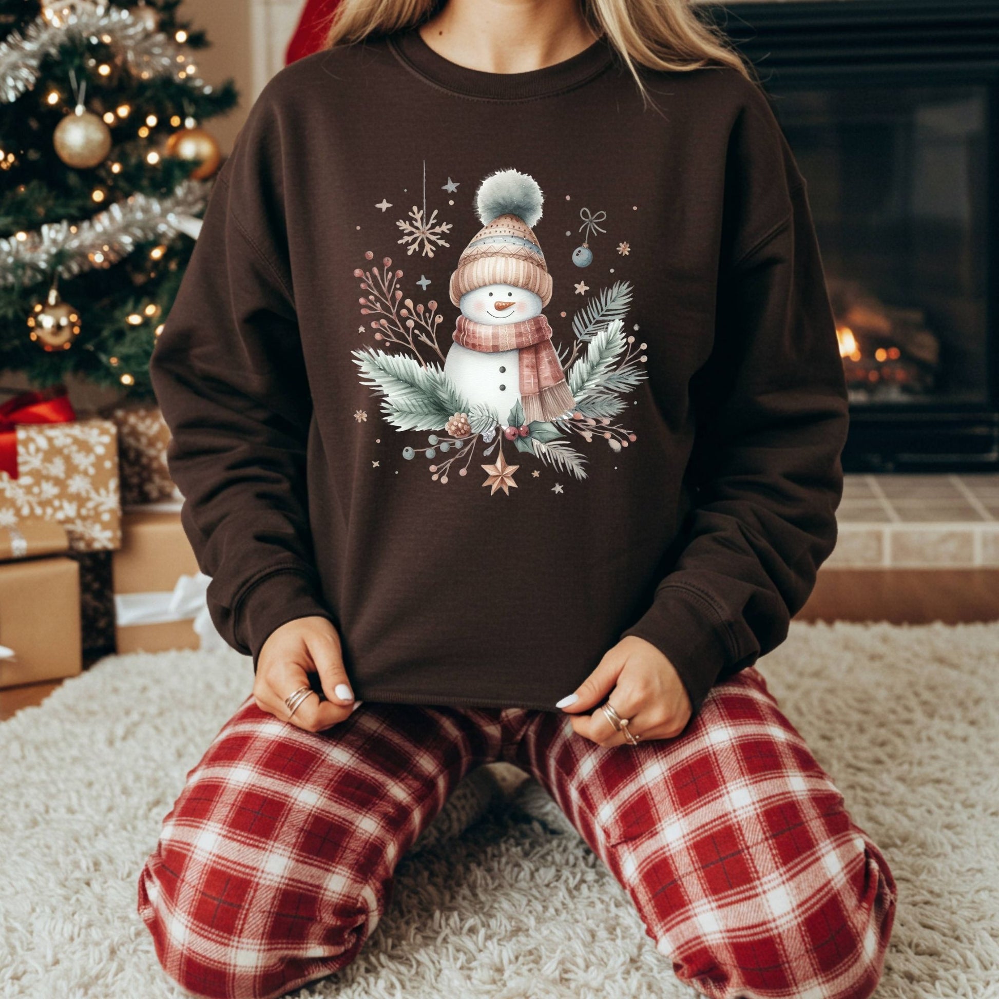 Boho Snowman Sweatshirt
