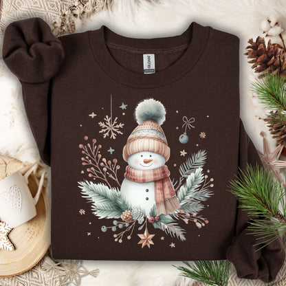 Boho Snowman Sweatshirt