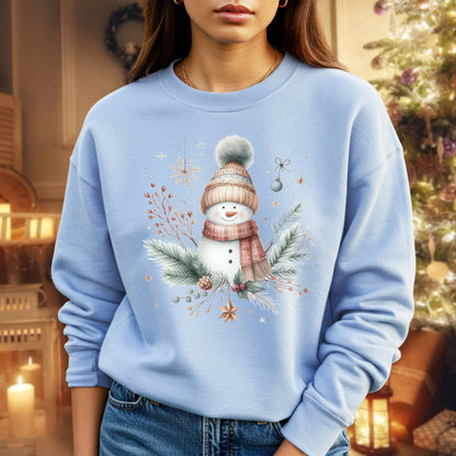 Boho Snowman Sweatshirt