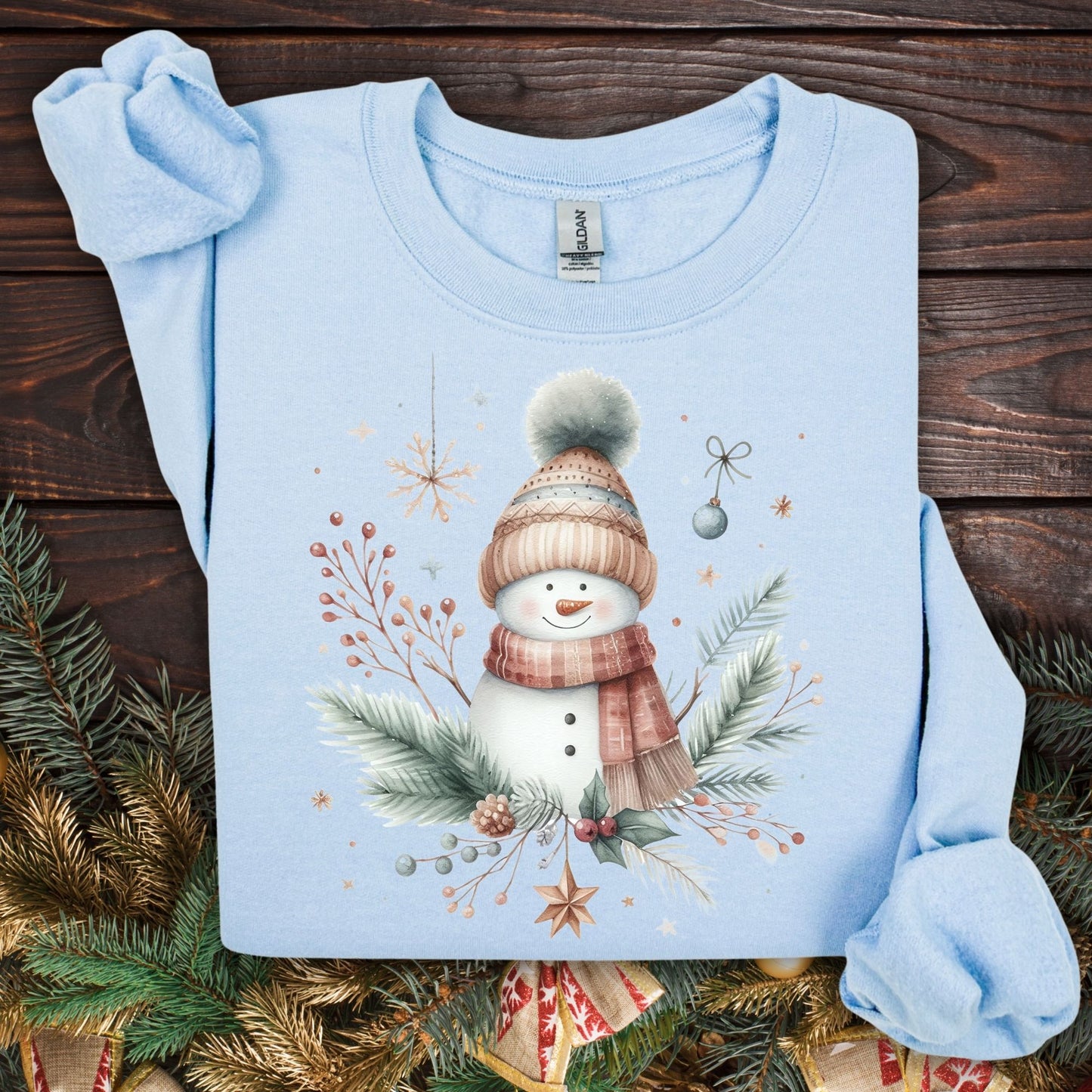 Boho Snowman Sweatshirt