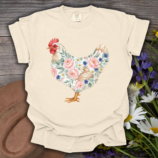 Botanical Chicken T-Shirt
