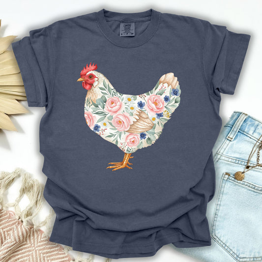 Botanical Chicken T-Shirt