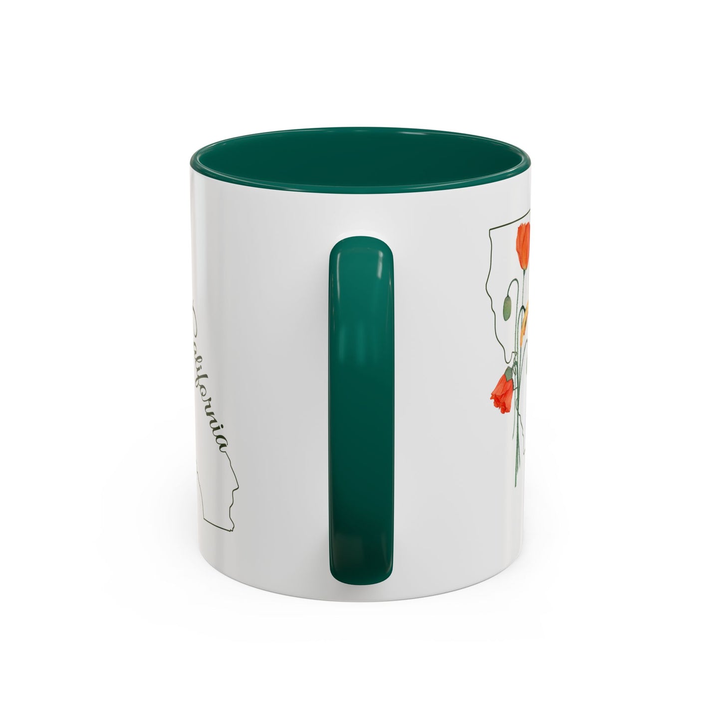 California State Flower Mug - California Poppy (11/15oz)