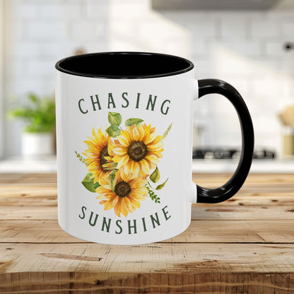 Chasing Sunshine Sunflower Coffee Mug (11/15oz)