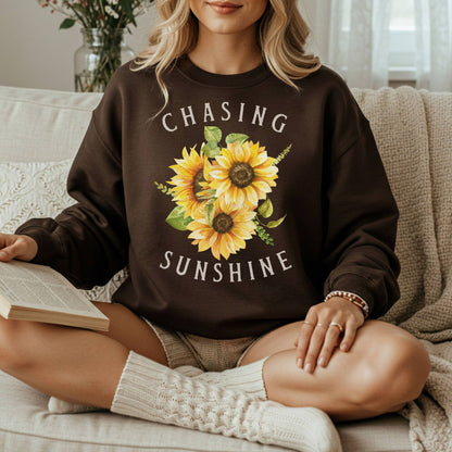 Chasing Sunshine Sunflower Sweatshirt