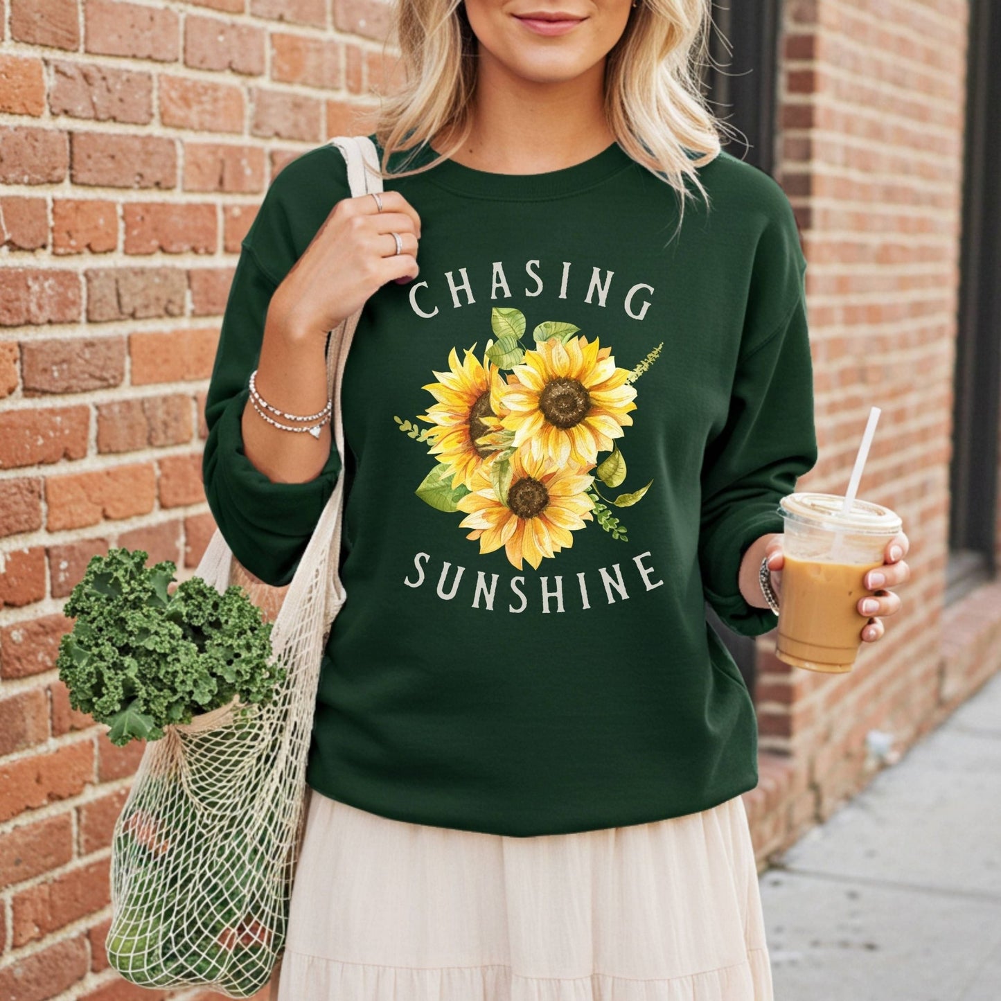 Chasing Sunshine Sunflower Sweatshirt