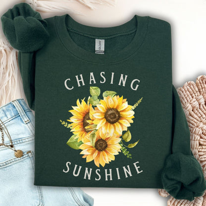 Chasing Sunshine Sunflower Sweatshirt